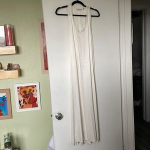 Helmut Lang racer back column dress size XS